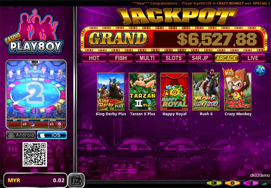 play8oy casino games