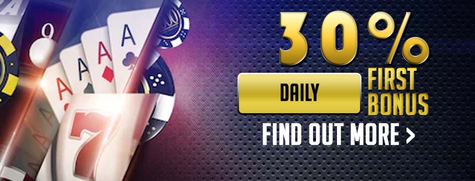 30% daily first deposit